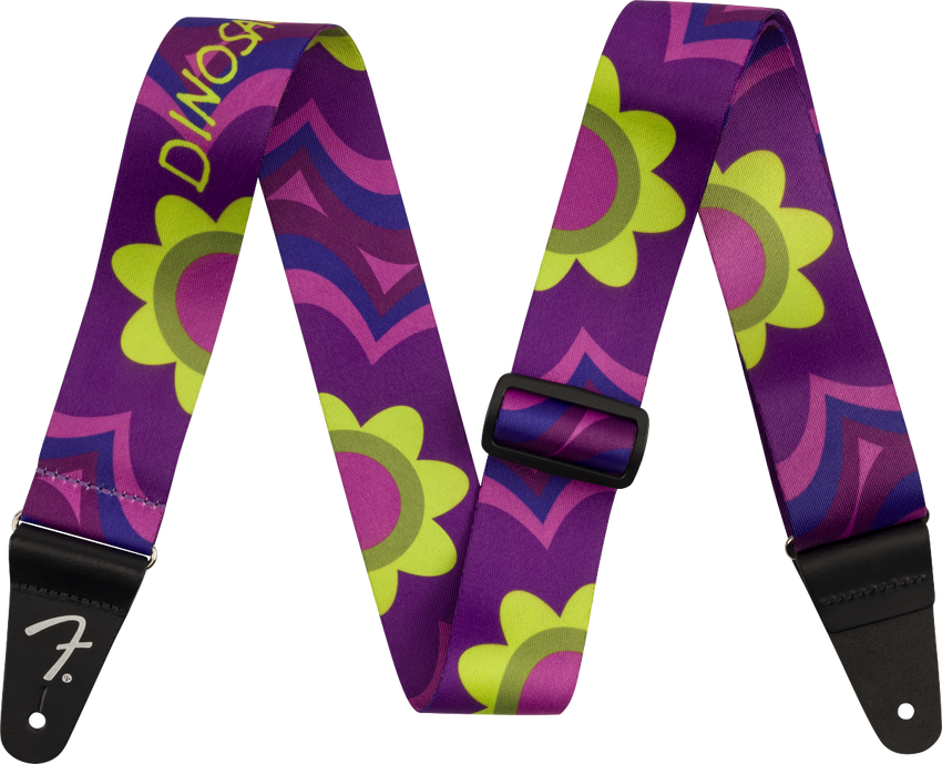 J Mascis“洋红之花”吉他背带 