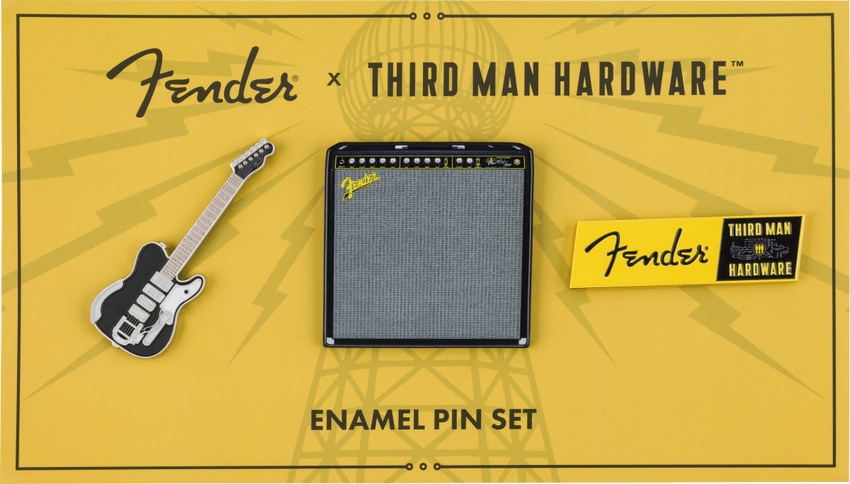 Fender x Third Man Hardware 联名款 翻领徽章套装
