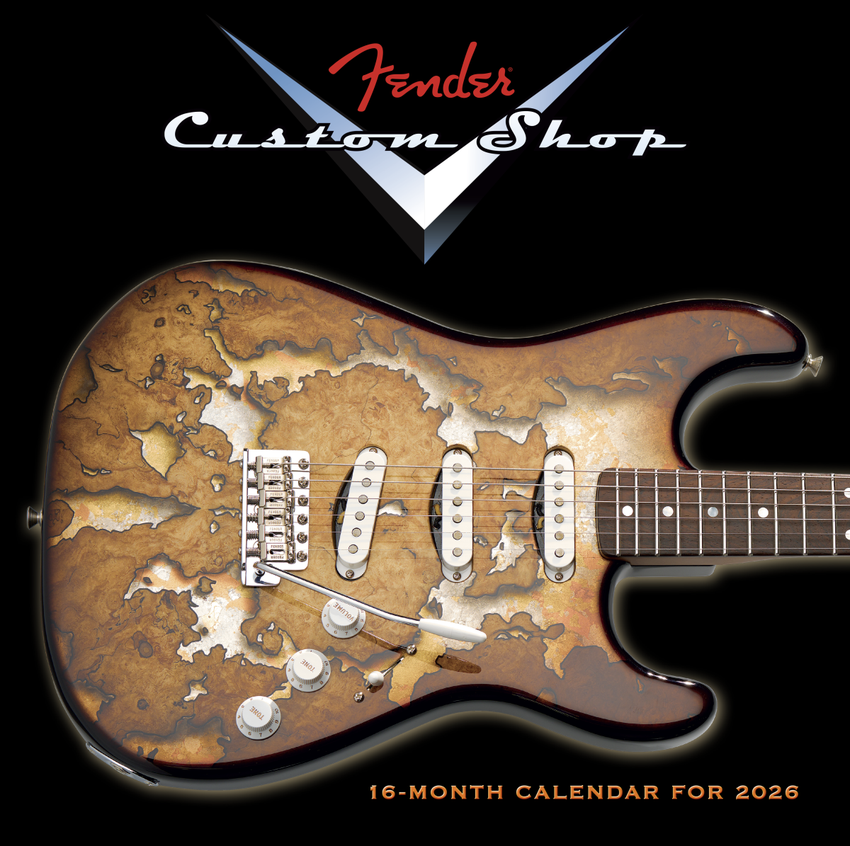 2026年 Fender Custom Shop 日历