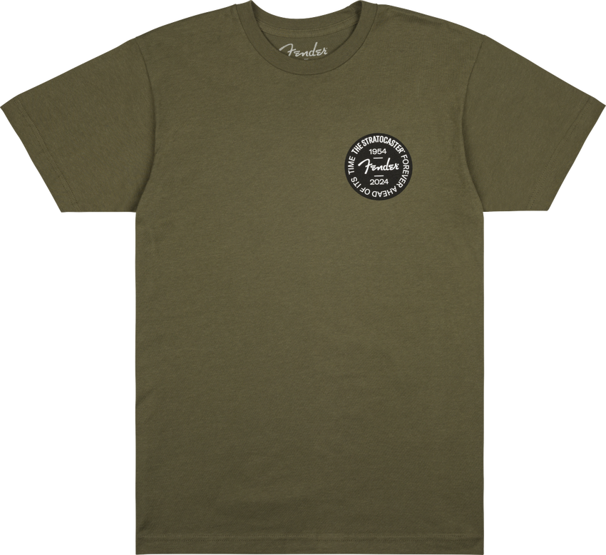 Stratocaster™ 70 周年徽章T恤 橄榄色