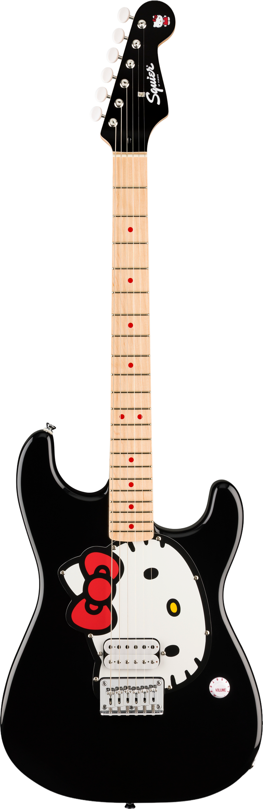 限量版 Squier Hello Kitty® Stratocaster® 电吉他